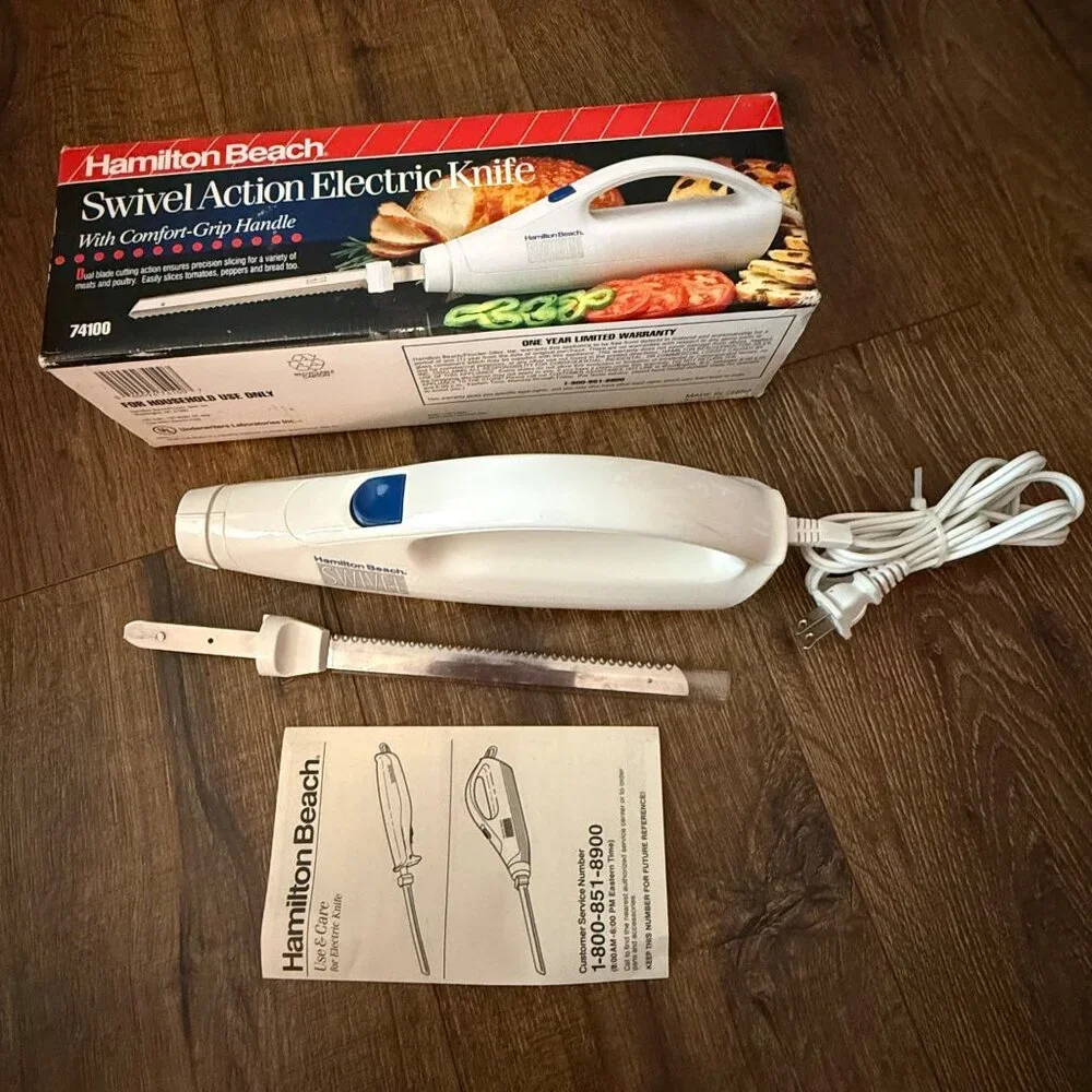 Hamilton Beach Swivel & Slice Electric Knife 74100 9